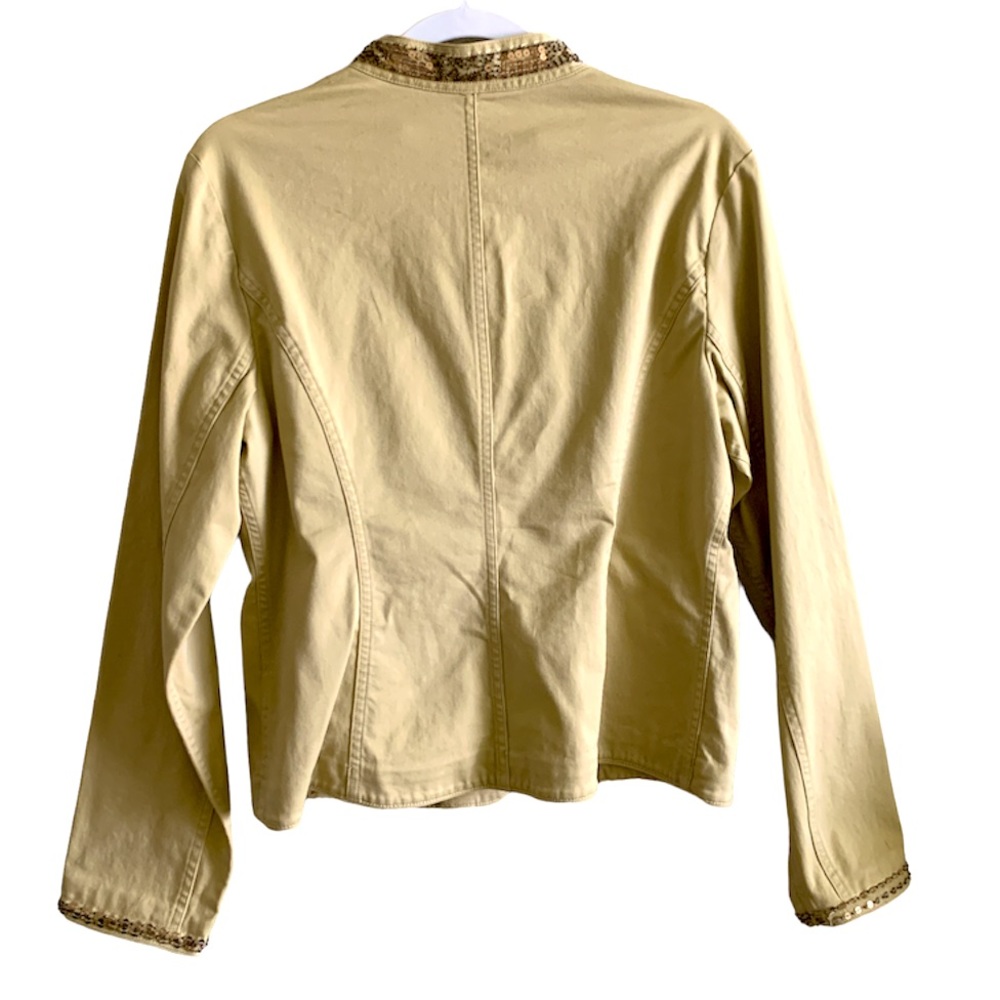 Apt.9 Sequin Embellished Utility Jacket - image 2